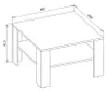 A line drawing of a square coffee table with dimensions indicated. Náhled obrázku produktu