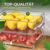 Sada 6 kusů organizérů do lednice, s 16 samolepkami, úložná Náhled obrázku produktu 8