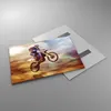 Bilder auf glas - Motor Sport Helm - 100x70cm - Glasbilder Produktbild-Vorschau 2