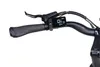 A close-up view of an electric bicycle's handlebar, showing the grip, brake lever, and digital display. Produktbild-Vorschau