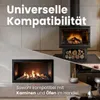 Kaminscheibe für verschiedene Öfen Produktbild-Vorschau