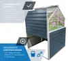 Westmann Metall Hochbeet mit Gewächshaus Store & Grow Produktbild-Vorschau 5