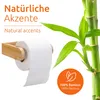 ECENCE Toilettenpapierhalter Holz Bambus Wandmontage ohne Produktbild-Vorschau 2