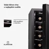 Klarstein volně stojící 1zónová vinotéka, malá vinotéka, Náhled obrázku produktu 5