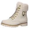 A single white boot is shown against a white background. Produktbild-Vorschau