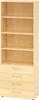 bümö smart Schubladen Regal - 4 Schübe - Nachbildung Ahorn Produktbild-Vorschau 1