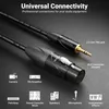 deleyCON 2m XLR auf 3,5mm Klinke Stereo - Mikrofonkabel Produktbild-Vorschau 3