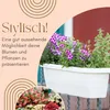 2er Set Blumenkasten Balkongeländer Balkon Blumenkasten Produktbild-Vorschau 2
