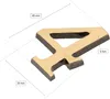 KOTARBAU® Ziffer „4” Patina Selbstklebend 5 cm aus Messing Produktbild-Vorschau 2