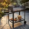 Barbecue à charbon de bois en métal noir BlackForge Voir les images du produit 2