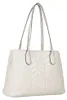 Elegante Beigefarbene Damenschultertasche mit Zwei Henkeln Produktbild-Vorschau 2