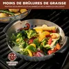 bremermann Grill Lot de 3 paniers Plaque de Grill Poêle Voir les images du produit 5