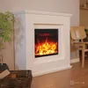 Glow Fire Elektrokamin 'Europa' | LED Standkamin in weiß Produktbild-Vorschau 1