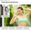 Solární sprcha Tinto 20l - černá/stříbrná Náhled obrázku produktu 14