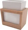 Relaxdays Badaccessoires-Set, 4-teilig, braun, Keramik & Produktbild-Vorschau 12