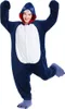 Kostium piżamy onesie kigurumi dla dorosłych rekin Podgląd zdjęcia produktu 5