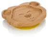 Assiette pour bébé Relaxdays avec ventouse, en bambou, Voir les images du produit 9