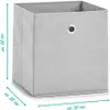 zeller Box VIVIAN grau BHT 28x28x28 cm grau Produktbild-Vorschau 2