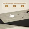 Písací stôl HOMCOM s policami a skriňou, 100 cm, prírodné Náhľad obrázku produktu 7