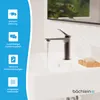 Badarmatur Aldeya Einhebelmischer anthrazit modernes Design Produktbild-Vorschau 7