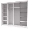 Armoire à portes coulissantes Armoire 233 cm Gris/Cathult Voir les images du produit 7
