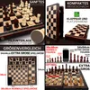 APEQi® Premium Schach MAGNETISCH - Schachspiel Holz Produktbild-Vorschau 6