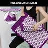 Akupressur Set mit Matte und Kissen, Akupressurmatte 39×65 Produktbild-Vorschau 3