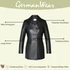 Damen Midi Ledermantel Trenchcoat echtleder Mantel aus Produktbild-Vorschau 8