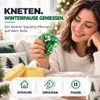 Dumpling Squishy XXL Weihnachten Ø 9 cm – Antistress Fidget Produktbild-Vorschau 5