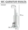 WENKO Stand WC Garnitur Toiletten Bürsten Papier Rollen Produktbild-Vorschau 6