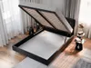Ehebett mit Stauraum FLEK 5 – 180x200, beige Produktbild-Vorschau 2