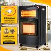 Ikodm, riscaldatore 2-in-1 a gas ed elettrico, 4200W/1200W, Anteprima dell’immagine prodotto 2