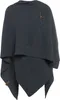 Knit Factory Jazz Poncho Cape - Anthrazit - One Size Produktbild-Vorschau 3