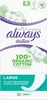 Always Dailies Baumwolle protection inlegkruisjes large (32 Productafbeelding-voorbeeld 2