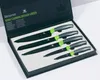 5tlg. Messerset KING® CARBON GREEN LINE Edelstahl Produktbild-Vorschau 3