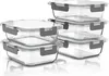 Arendo Frischhaltedosen, Lunchbox, Vorratsdosen 5er Set, Produktbild-Vorschau 1