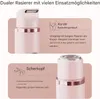 2 in 1 Electric Lady Shaver, USB wiederaufladbarer Produktbild-Vorschau 3