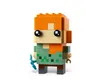 A LEGO Minecraft Alex figure holding a bow and arrow, presented against a white background. Náhled obrázku produktu