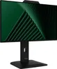 A black MSI computer monitor on a white background. Voir les images du produit