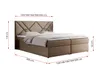 MKS MEBLE Boxspringbett 180x200 mit Matratze H3 und Produktbild-Vorschau 6