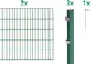 Alberts Doppelstabmatten Zaun, Höhe 160 cm, Länge 4 m, Produktbild-Vorschau 1