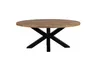 Zita Home Table de salle à manger danoise ovale - 190 cm - Voir les images du produit 4