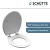 SCHÜTTE WC Sitz GREY STEEL High Gloss mit MDF Holzkern, Produktbild-Vorschau 3