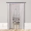Fadenvorhang Balkontür Insektenschutz 100x245 grau LEONORA Produktbild-Vorschau 8