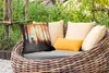 MuchoWow® Outdoor Kissen - Wald - Hirsche - Sonne - Bäume - Produktbild-Vorschau 3