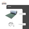 DAPRONA 20x Bitumen Dachschindeln Hexagonal Grün 1 m x 32 Produktbild-Vorschau 7