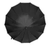 Automatik STOCKSCHIRM Ø100cm SCHWARZ 86cm Windproof Produktbild-Vorschau 2
