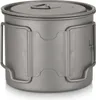 Lixada Titanium Pot Camping Portable Titanium Water Náhľad obrázku produktu 11