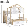 Flieks Hydraulisches Etagenbett 90x200cm/140x200cm mit Led, Produktbild-Vorschau 4