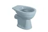 sanicomfort Stand-WC Manhattan Grau spülrandlos, Abgang Produktbild-Vorschau 1